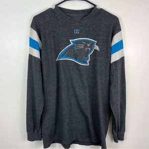 Carolina Panthers Long sleeve T-Shirt Adult Sz Medium NFL Football Team Apparel